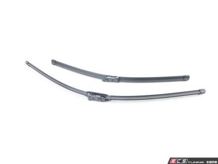 ES#2633281 - 4H1998002B - Wiper Blades - Set  - Set of two wiper blades with wear indicators. - Genuine Volkswagen Audi - Audi