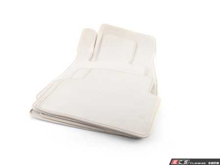 ES#3490197 - 2136803505658U20 - Light Grey Velour Floor Mats - Set - Featuring Genuine Mercedes-Benz Front & Rear Floor Mats - Genuine Mercedes Benz - Mercedes Benz