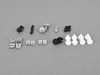 ES#2921380 - 51007398374 - Trunk trim mounting kit  - Genuine BMW - BMW