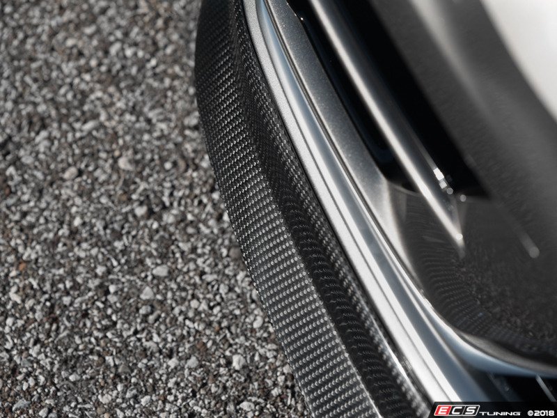 ECS 021153ECS01KT MK7 Golf R Carbon Fiber Front Lip Spoiler