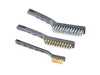ES#3613134 - WLMW1149 - 3 Pc Wire Brush Set - Three brushes with brass and stainless steel bristles - Performance Tool - Audi BMW Volkswagen Mercedes Benz MINI Porsche