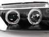 ES#2063913 - 82089 - LED Angel Eye Halogen Headlight Set - Smoked - (NO LONGER AVAILABLE) - Upgrade your lighting performance along with aesthetics - JOM - 
