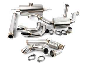 ES#3411906 - l721sKT - Turbo Back Exhaust System - (NO LONGER AVAILABLE) - 3" Stainless Steel construction with high flow catalytic converter and v-band connections - LEYO - 