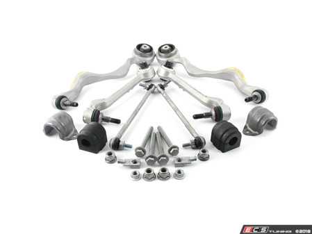 ES#2598901 - 31126770850KT - Front Suspension Refresh Kit - Level 1 - Control arms, end links and sway bar bushings for a partial front suspension rebuild - with OEM components - Genuine BMW - BMW