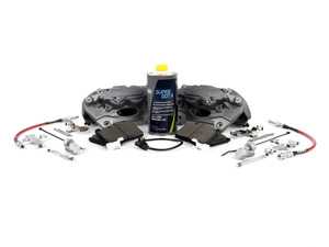 ES#2952355 - 014366ECS04KT - Front Big Brake Kit - Stage 2 - No Rotors - Upgrade your brake system to the 4-piston Brembo Q5 calipers - ECS - Audi