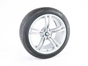 ES#3153251 - 36110047975 - Style 408M 19" Wheel - Pre mounted with Pirelli SottoZero tire. - Genuine BMW - BMW