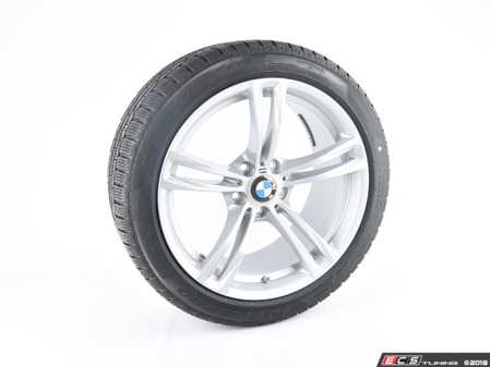 ES#3153251 - 36110047975 - Style 408M 19" Wheel - Pre mounted with Pirelli SottoZero tire. - Genuine BMW - BMW