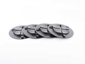 ES#4475339 - 51772751776KT1 - Lid Cover - Set Of 4  - For both front wheel wells top and bottom access discs - Bremmen Parts - MINI