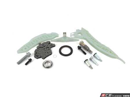 ES#3522599 - 11314609483kt7 - Timing Chain Kit - N14 Engine - Needed to replace the timing chain in your MINI- features Flepro shaft seal - Assembled By ECS - MINI