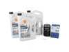 ES#3618436 - 93010776401PE1KT - Air-Cooled 911 Oil Change Kit 15w-40 - Featuring Mahle OC54 Oil Filter and Rotella T4 15w-40 Mineral Oil - Shell - Porsche