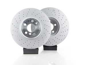ES#2794901 - 34116858623KT - Front Brake Rotors - Pair (340x28) - Restore proper braking power with new rotors from BMW - Genuine BMW - BMW