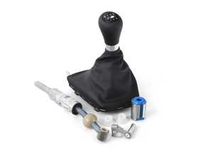 ES#3603779 - 25112284205KT - Leather Illuminated Shift Knob upgrade Kit  - Includes weighted shift knob, E60 Shift Lever, teflon shifter bushings, and Turner polyurethane shifter bushing - Assembled By ECS - BMW