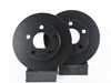 ES#2961335 - RK1202 - Rear Brake Rotors - Pair (245x10) - Restore the stopping power in your vehicle - EBC - Audi