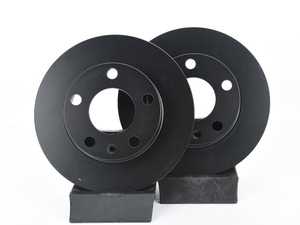 ES#2961335 - RK1202 - Rear Brake Rotors - Pair (245x10) - Restore the stopping power in your vehicle - EBC - Audi