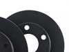 ES#2961335 - RK1202 - Rear Brake Rotors - Pair (245x10) - Restore the stopping power in your vehicle - EBC - Audi