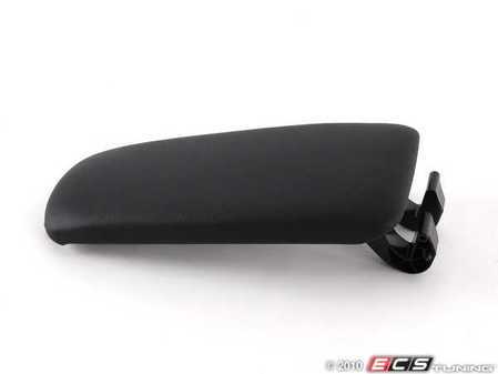 ES#439152 - 8E0864245E38M - Center Armrest Lid - Leatherette - Sabre Black - Replace that worn or broken center armrest lid - Genuine Volkswagen Audi - Audi