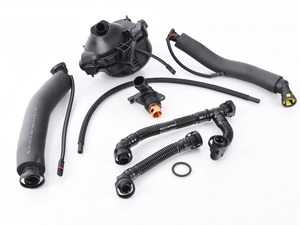 ES#2825780 - 11617531423KT3 - Oil Separator Service Kit - Includes valve and all necessary hoses - Genuine BMW - BMW