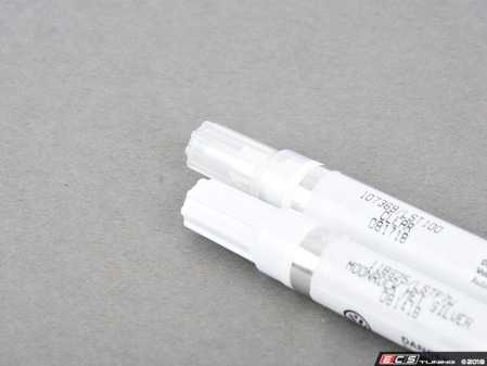 Original VW Audi Lackstift-Set LP7W Moonrock Silber Metallic (P7W) - Für Touch-ups & Kratzer