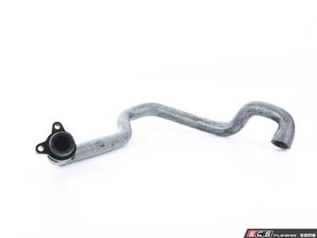 ES#3569990 - 11537545890 - \Water Pipe with Aluminum Flange - Connects from the top of the thermostat housing to the engine block - URO Premium - BMW
