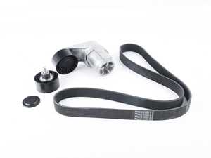ES#3160979 - 11287628661KT - Accessory Belt Service Kit - Includes belt, tensioner and idler pulley - Assembled By ECS - BMW