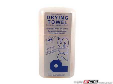 ES#2075270 - P21-168 - P21S Drying Towel - (NO LONGER AVAILABLE) - This compact sized synthetic chamois has a big appetite for water. - P21S - 