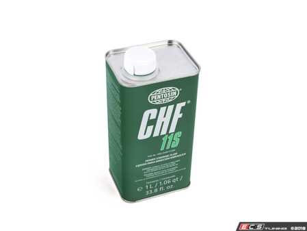 ES#1801 - CHF11S - Hydraulic / Power Steering Fluid - 1 Liter - Synthetic hydraulic / power steering fluid CHF 11S - Pentosin - Audi BMW Volkswagen Mercedes Benz MINI Porsche