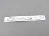 ES#1475248 - 98755903702 - "Boxster S" Logo - High Gloss Chrome For RS60 Spyder - Boxster S emblem for rear decklid - Genuine Porsche - Porsche