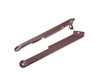 ES#3552776 - 020940ECS01-02 -  Red Carbon Kevlar Core Support Braces - Set  - (NO LONGER AVAILABLE) - Premium carbon Kevlar underhood braces to replace the weak stamped steel braces - ECS - 