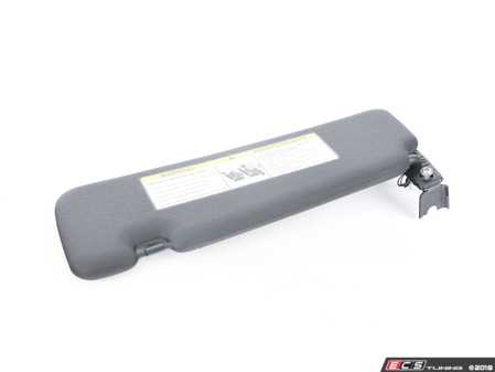 ES#2775145 - 51167425434 - Sun Visor with Label - Right - Black - Genuine BMW - BMW