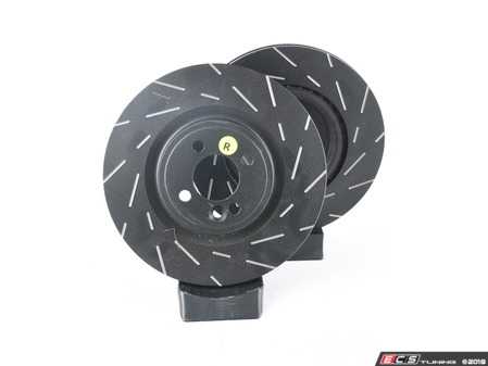 ES#2621257 - USR1790 - Ultimax USR Sport Front Brake Rotors - Pair 12.44" (316x22) - High performance slotted rotors from EBC - EBC - MINI
