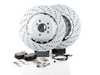 ES#3241174 - f10oerrpsKT - Rear Brake Service Kit - Everything you need to service your rear brakes in one kit. Includes OEM Zimmermann coated rotors and ECS DD23 ceramic pads for an OEM+ braking experience. - Assembled By ECS - BMW