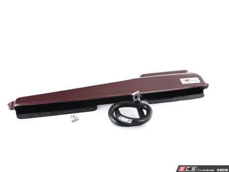 ES#3617869 - 017208ECS02KT - Kohlefaser Luft-Technik Dual Inlet Duct Kit - Red Carbon Kevlar  - (NO LONGER AVAILABLE) - Increase front air inlet area by 285% and dramatically reduce inlet temps by 26 F! - ECS - 