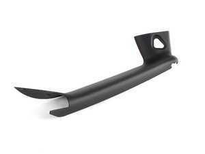 ES#111096 - 51436971858 - A - Pillar Black Trim Cover - Passenger Side - Priced Each - For the front interior of the convertible - Genuine MINI - MINI