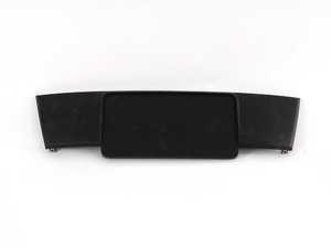 ES#263874 - 4F0807287C3FZ - Front Plate Bracket - Black - Allows for clean mounting of your front license plate - Genuine Volkswagen Audi - Audi
