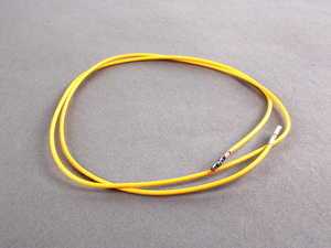 ES#265358 - 000979009EA - Repair Wire - Priced Each - Single wire with two gold plated connectors. 0.63mm lug with 0.5mm wire - Genuine Volkswagen Audi - Audi Volkswagen