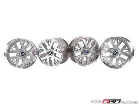 ES#1928234 - 3611021 - 19" Style 75 Double Spoke Wheel - Set - (NO LONGER AVAILABLE) - Complete set of wheels to give your car a makeover - Genuine BMW - 