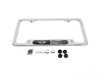 ES#4562863 - 51805A5CFB3 - MINI Black Jack/Wings License Plate Frame - Chrome - Priced Each - Surrounds the plate in MINI style - Genuine MINI - MINI