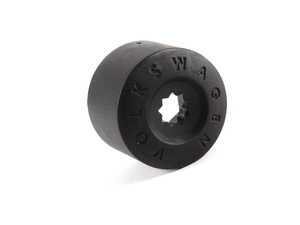 ES#2102289 - 6X0601173B9B9 - Black 17mm Head Round Wheel Bolt Cap - Priced Each - Covers dirty or corroded OEM or aftermarket 17mm bolt head - Original Equipment Supplier - Volkswagen