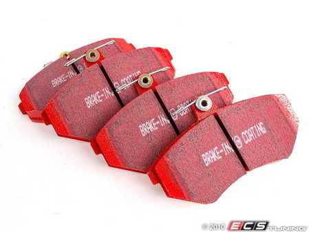 ES#520612 - DP3841/2C - Front RedStuff Performance Brake Pad Set - A high performance street pad, featuring Kevlar technology. - EBC - Volkswagen