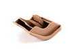 ES#148274 - 52207009907 - E46 ISOFIX Cover - Priced Each - Hellbeige/ Light Beige. Covers the ISOFIX connectors - Genuine BMW - BMW