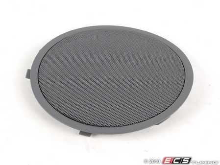 ES#114306 - 51438252563 - Left Rear Speaker Cover - Grau/Gray. Protects your rear panel speaker - Genuine BMW - BMW
