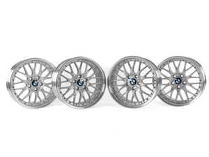 ES#2804745 - 36111094379KT - 18" Style 42 2-Piece Cross Spoke Wheel - Set - Lightweight 2-piece wheel set from BMW - Genuine BMW - BMW