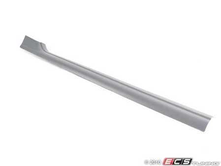ES#124658 - 51478239963 - Door Sill Trim - Left - Gray, covers the inner door sill - Genuine BMW - BMW