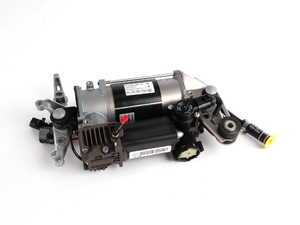 ES#2515843 - 95535890105 - Air Suspension Compressor With Bracket - Fills air shocks while the car is running - Genuine Porsche - Porsche