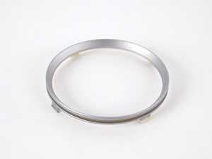 ES#81944 - 51162756165 - Trim Ring For Front Cup Holder - Silver - Priced Each - Snaps into the top of the cup holder - Genuine MINI - MINI