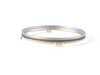 ES#81944 - 51162756165 - Trim Ring For Front Cup Holder - Silver - Priced Each - Snaps into the top of the cup holder - Genuine MINI - MINI