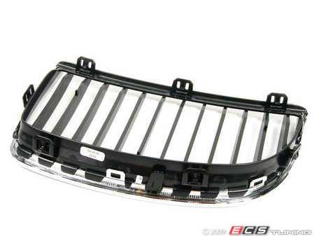 ES#78139 - 51137120010 - Kidney Grille - Right - Chrome BMW kidney grille - Genuine BMW - BMW