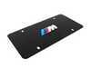 ES#196148 - 82121470397 - "///M" Vanity Plate - Black  - (NO LONGER AVAILABLE) - Black plate with the ///M logo - Genuine BMW - 