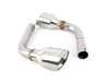 ES#2827322 - SSXAU146 - Cat-Back Exhaust System - Resonated - 2.75" stainless steel with dual 100mm Jet style polished tips - Milltek Sport - Audi