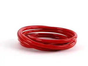 Silicone Vacuum Hose - Red - 9 Feet
